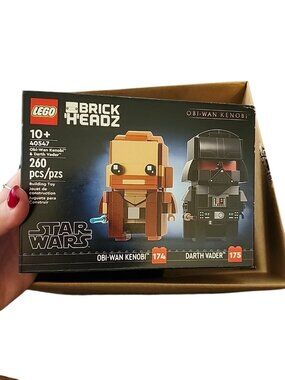 LEGO Brickheadz 40547 OBI-Wan Kenobi & Darth Vader